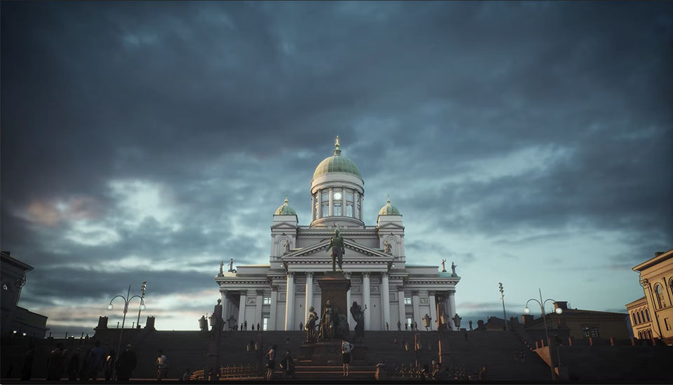 Welcome to Helsinki in VR, the world's first virtual reality smart city, launched in 2018.